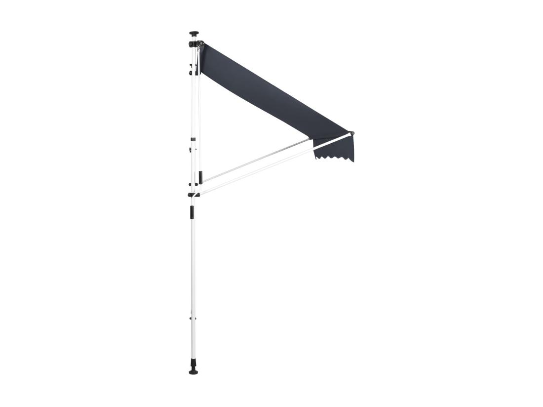 Vente Unique Auvent - Tissu - 350 X 120cm - Anthracite - Westerly