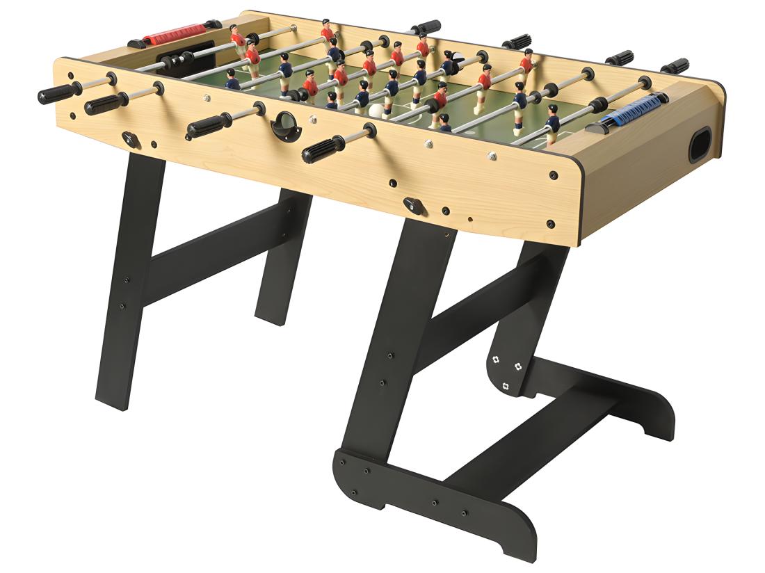 Vente Unique Baby Foot Pliable Naturel Clair En MDF - L121 X L61 X H79 Cm - HORTON