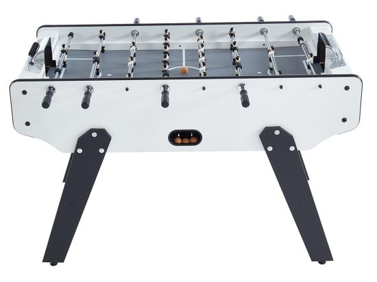 Vente Unique Baby Foot Style Industriel En MDF - L153 X P77.6 X H96 Cm - Blanc - SUAREZ