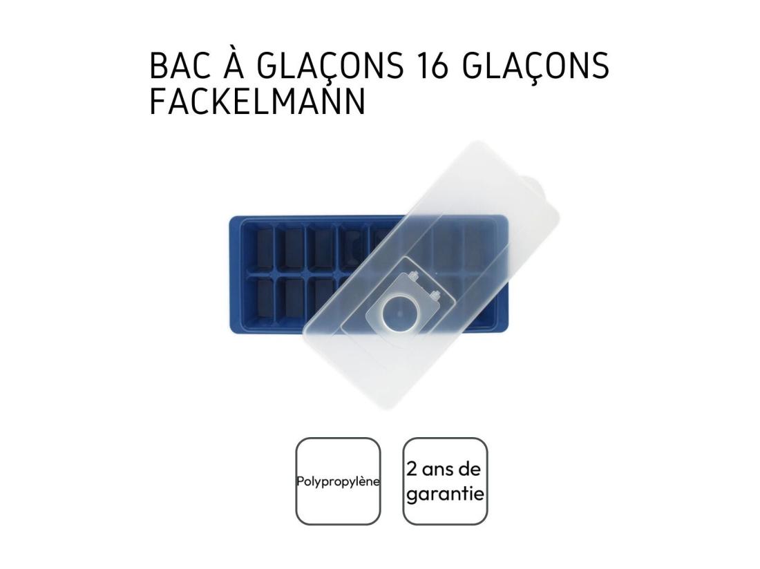 Vente Unique Bac à Glaçons Avec Couvercle Capacité De 16 Glaçons Fackelmann Bar Concept
