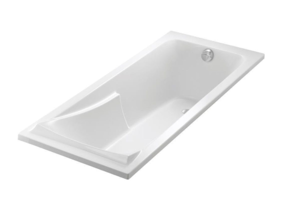 Vente Unique Baignoire Droite JACOB DELAFON Corvette Confort Acrylique Renforcé 170 X 75