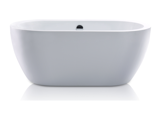 Vente Unique Baignoire îlot - 178L - 149 X 75 X 58cm - Blanche - Acrylique - ADRINA