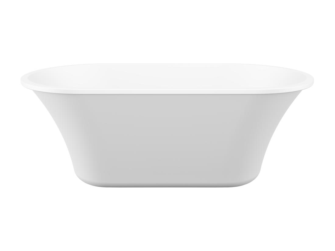 Vente Unique Baignoire îlot Design - 193 L - 150 X 75 X 58 Cm - Blanche - NOEMIE II