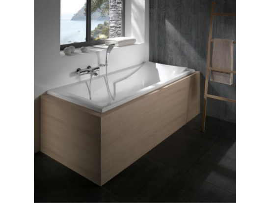 Vente Unique Baignoire JACOB DELAFON Corvette 150x70 Cm + Pare Bain