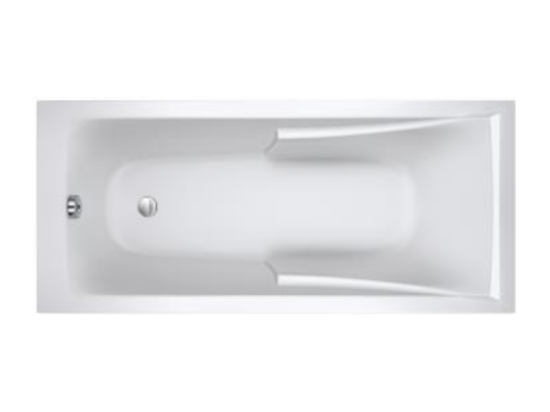 Vente Unique Baignoire JACOB DELAFON Corvette 150x70 Cm + Pare Bain