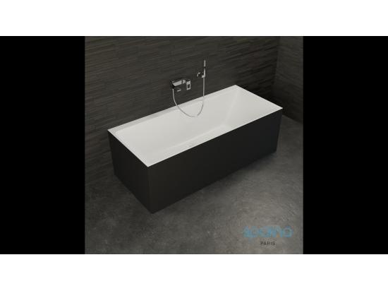 Vente Unique Baignoires Ilot COBALT 170 Noire 170 X75 X56 Cm By SPALINA