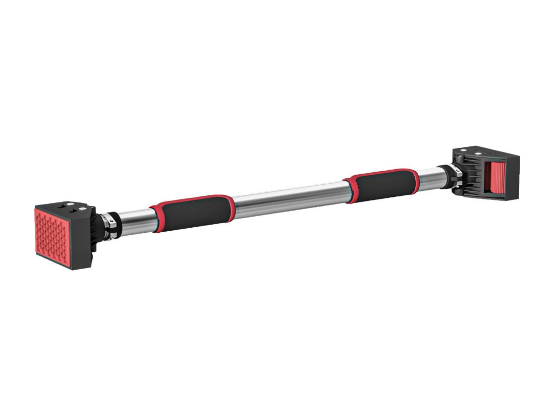 vente unique Barre de traction - barre de porte - pull up bar - barre d'étirement musculation pour cadres de porte sans vis - longueur ajustable (75-92cm)
