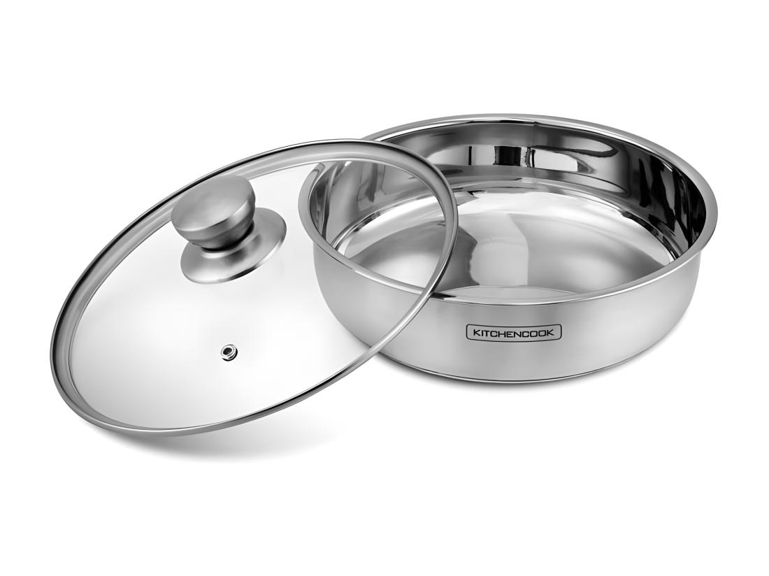 Vente Unique Batterie De Cuisine Inox Anti Adhésif 10 Pcs Tfi Flex10 Ix De Kitchencook