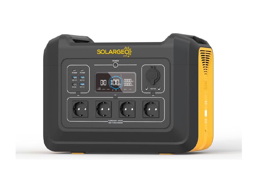 Vente Unique Batterie électrique Portable - Capacité 2232 Wh - 2400 W - ELECFULL