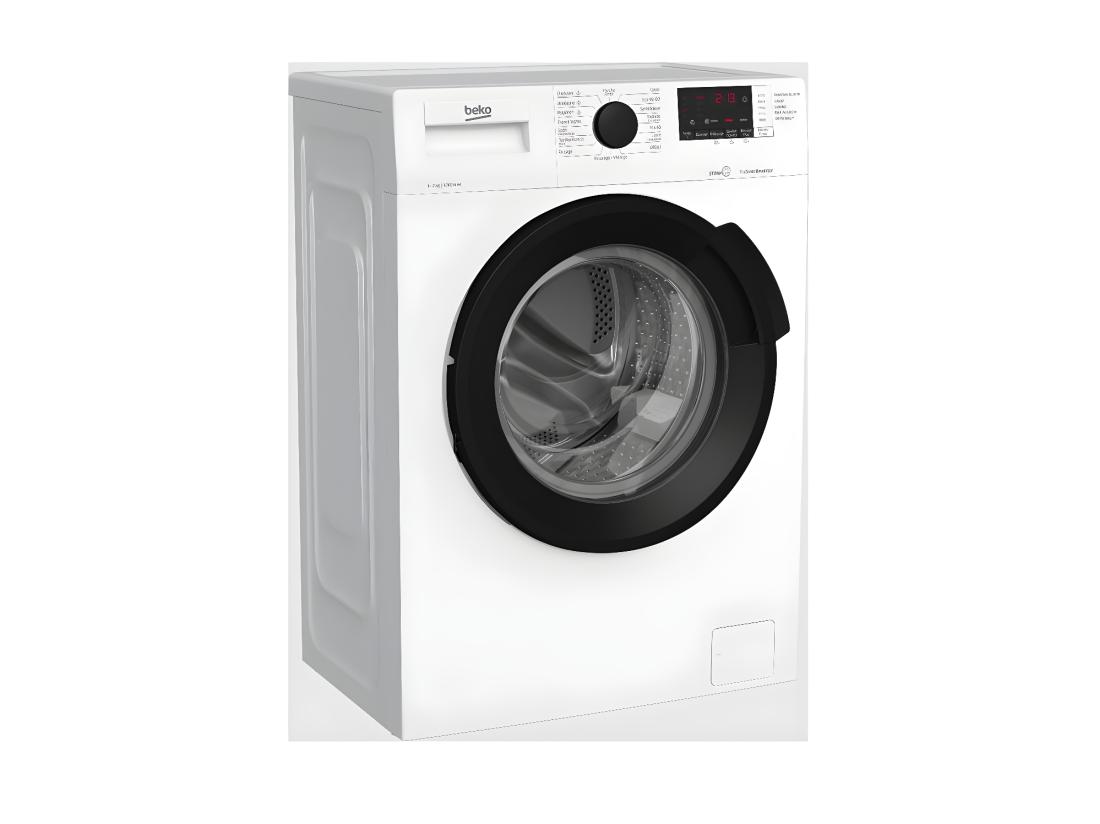 Vente Unique Beko Lave-linge Hublot 7kg 1200 Tours/min - WUV72221BW