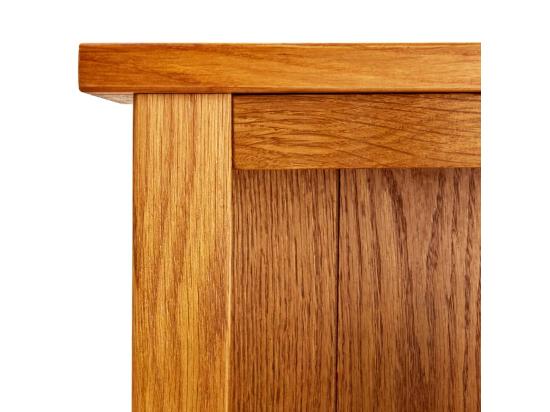 Vente Unique Bibliothèque à 7 Niveaux 90x22 5x200 Cm Bois De Chêne Massif