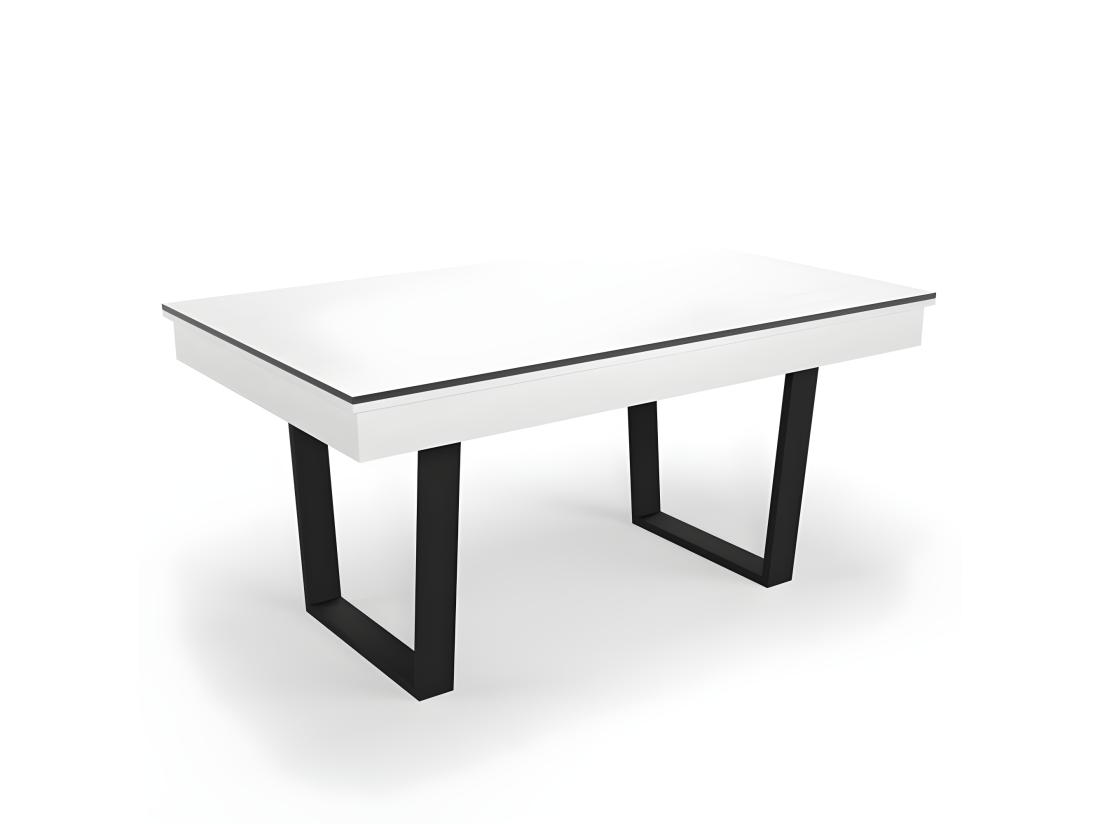 Vente Unique Billard Américain Convertible En Table à Manger 4/6 Personnes 185 X 104 X 82 Cm - Horizon