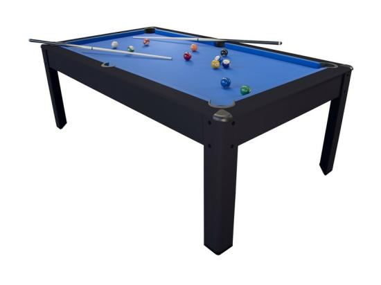 Vente Unique Billard Américain HARMONY 6Ft - 206 5 X 116 5 X 80 Cm Avec Accessoires - Couleur Noir