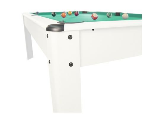 Vente Unique Billard Américain HARMONY 6Ft - 206 5 X 116 5 X 80 Cm Avec Accessoires - Couleur Ivoire