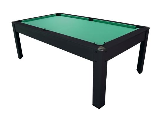 vente unique Billard Américain HARMONY 6Ft - 206 5 x 116 5 x 80 cm avec accessoires - Couleur Noir