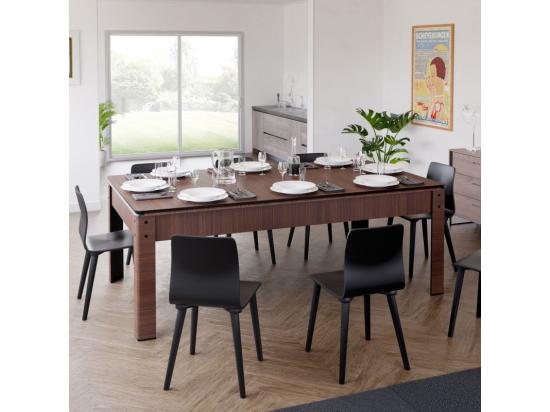 Vente Unique Billard Américain HARMONY 6Ft - 206 5 X 116 5 X 80 Cm Avec Accessoires Et Plateau Dînatoire - Couleur Chêne