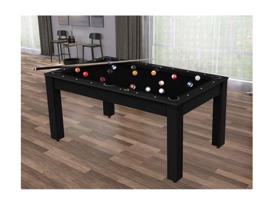 vente unique Billard convertible table 6 personnes Texas + pack accessoires Confort