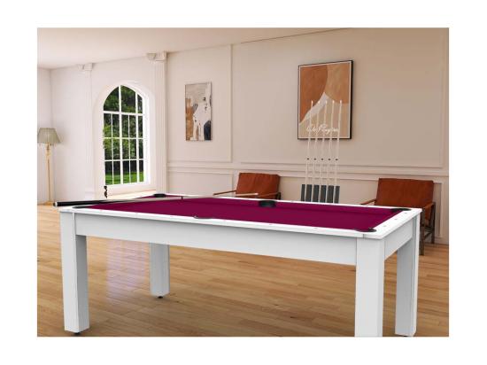 vente unique Billard convertible table 8 personnes Arizona + pack d'accessoires