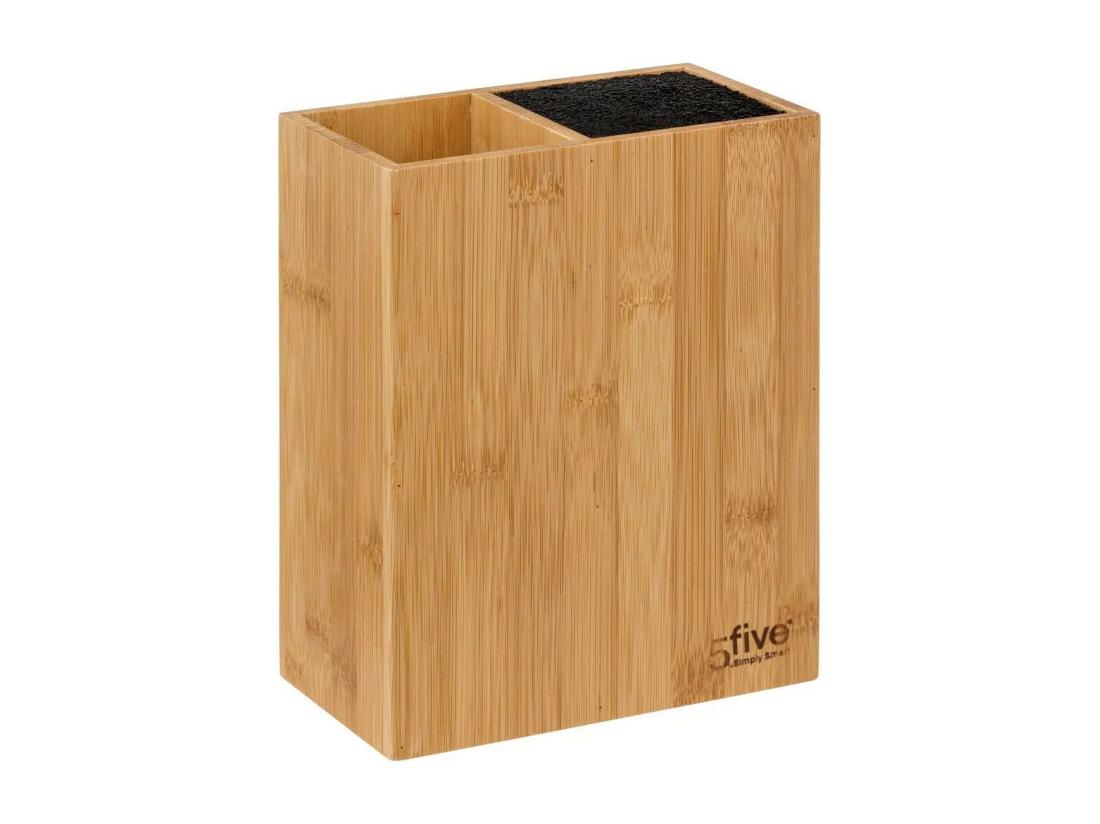 Vente Unique Bloc Couteaux & Ustensiles "Blackbamboo" 35cm Naturel