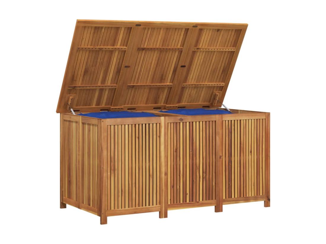 Vente Unique Boîte De Rangement De Jardin 150x80x75 Cm Bois Massif D'acacia