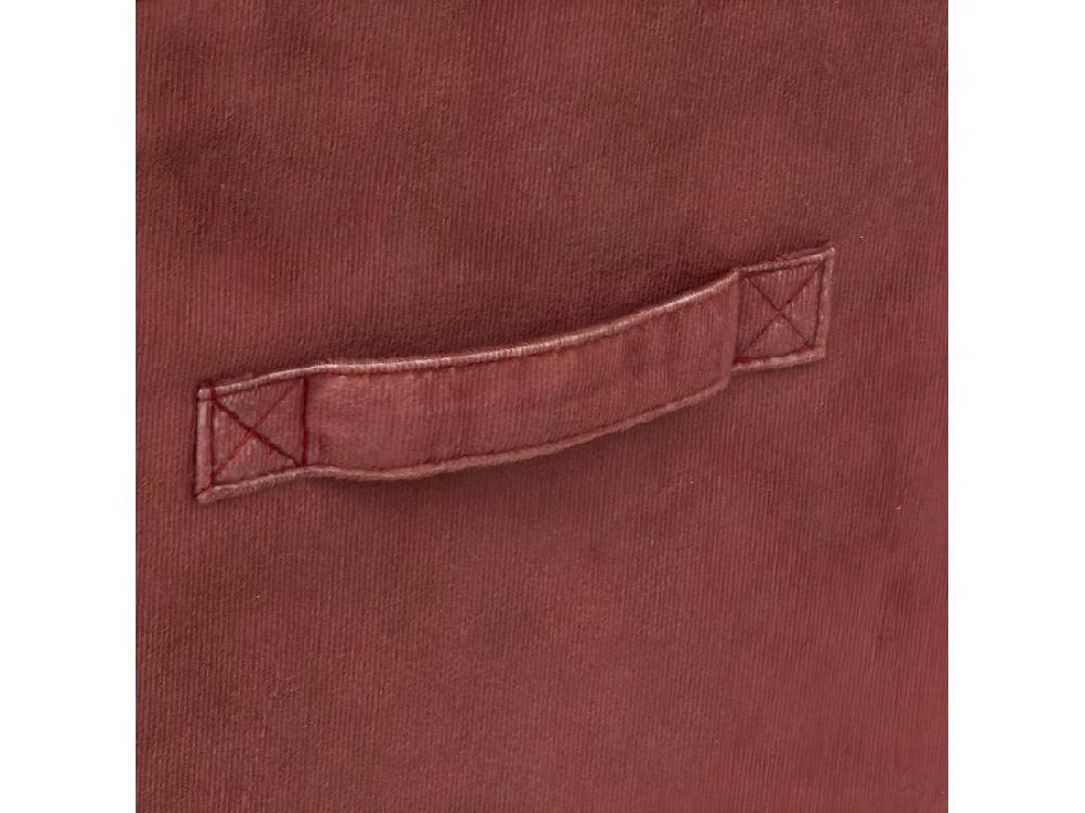 Vente Unique Boîte De Rangement En Velours Terracotta 31 X 31 X 31 Cm