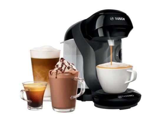 Vente Unique Bosch Cafétière à Dosette 3.3bars 1400w Noir - TAS1102