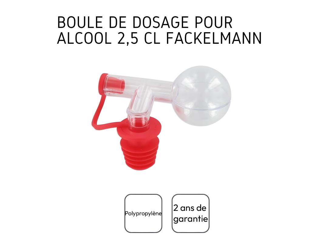Vente Unique Bouchon Doseur Boule 2 5 Cl Fackelmann