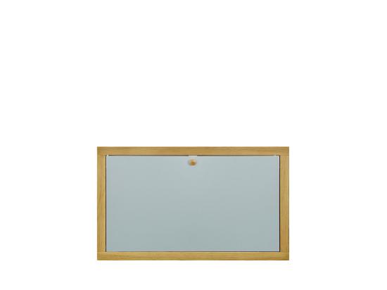 vente unique Brenta - Bureau mural contemporain - Turquoise