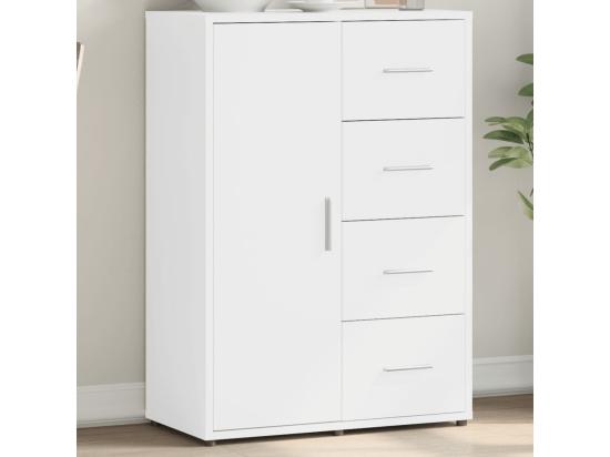 vente unique Buffet blanc 60x31x84 cm bois d'ingénierie