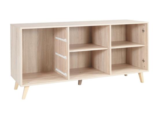Vente Unique Buffet Moyen Modèle MALMO Blanc – Design Scandinave