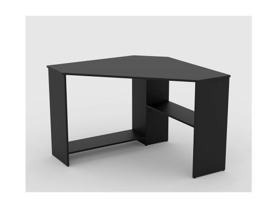 Vente Unique Bureau D'angle Design Collection KARO Coloris Noir