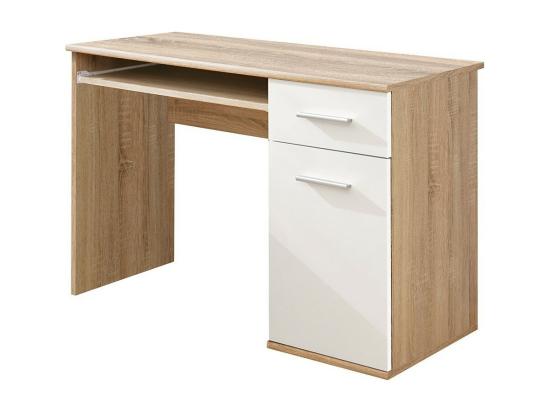 vente unique Bureau enfant Ado avec étagère coulissante 1 porte et un tiroir collection DENVER