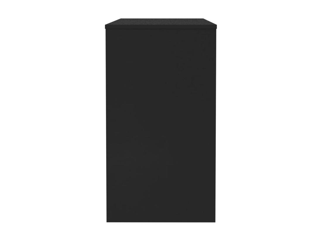 Vente Unique Bureau Noir 90x40x72 Cm Bois D'ingénierie