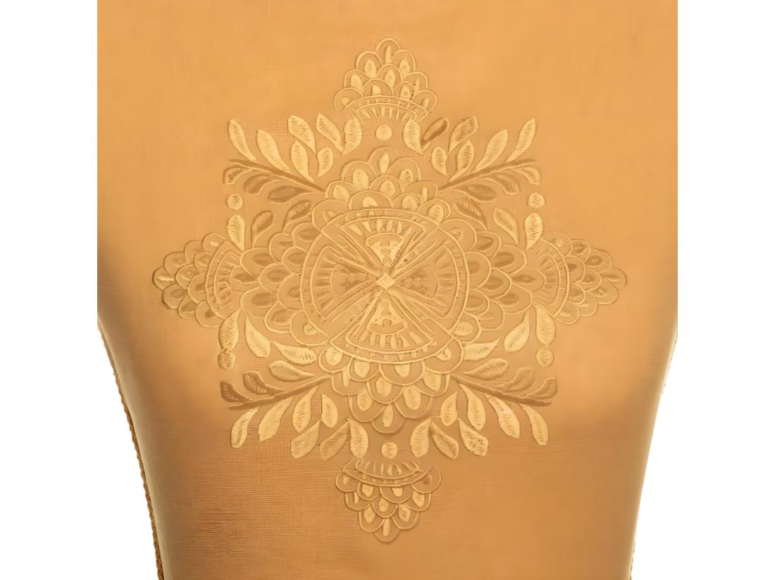 Vente Unique Buste De Couture Mannequin De Présentation Grand Modèle En Tissu / Bois Coloris Jaune Ocre - Longueur 38 X Profondeur 38 X Hauteur 168 Cm