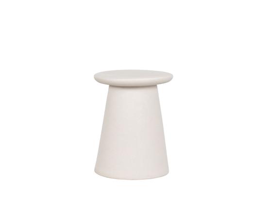 vente unique Button - Table d'appoint en céramique ø35cm - Blanc