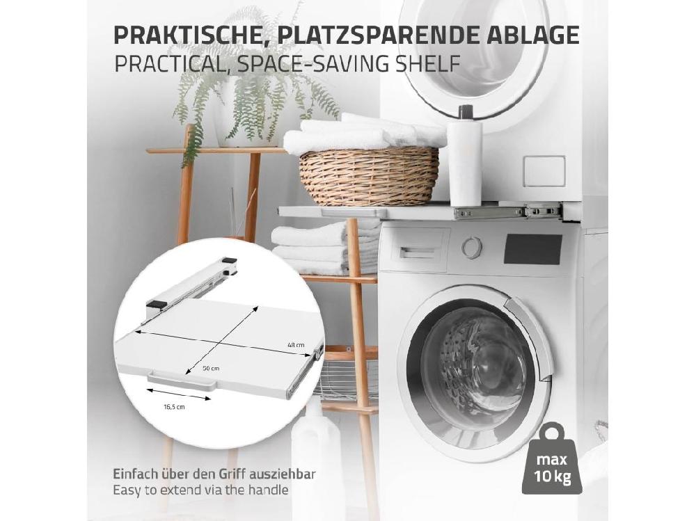 Vente Unique Cadre Intermédiaire Universel De Lave-linge Cadre De Liaison Extensible ML-Design