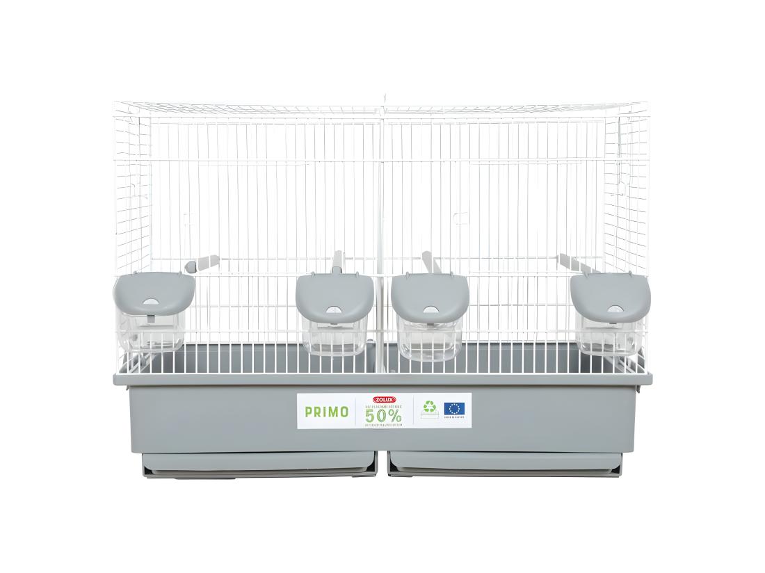 Vente Unique Cage En Plastique éco.conçu Oiseaux Domestiques Primo 57 X 34.5 X 41 Cm