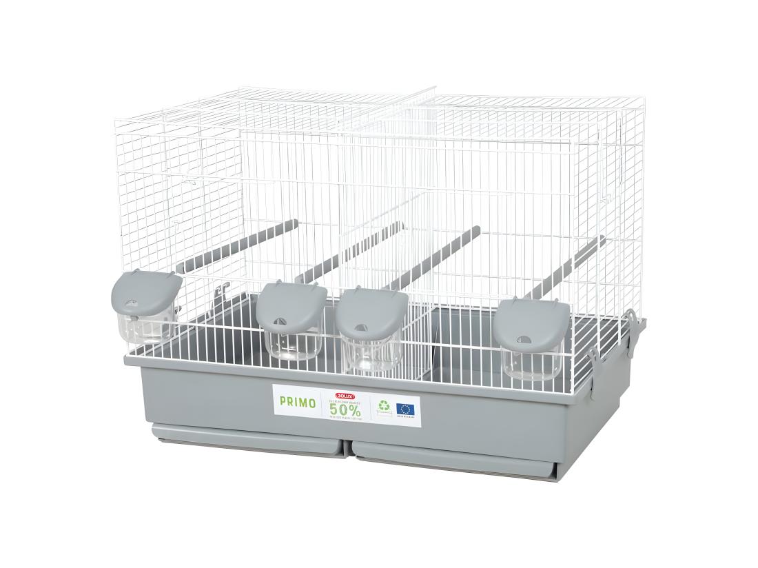 vente unique Cage en plastique éco.conçu oiseaux domestiques Primo 57 x 34.5 x 41 cm