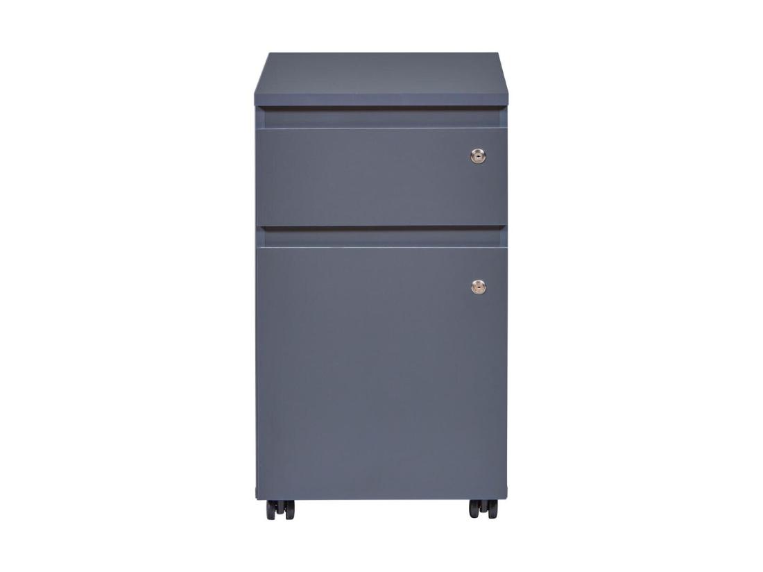 Vente Unique Caisson De Bureau à Roulettes "André" 76cm Gris