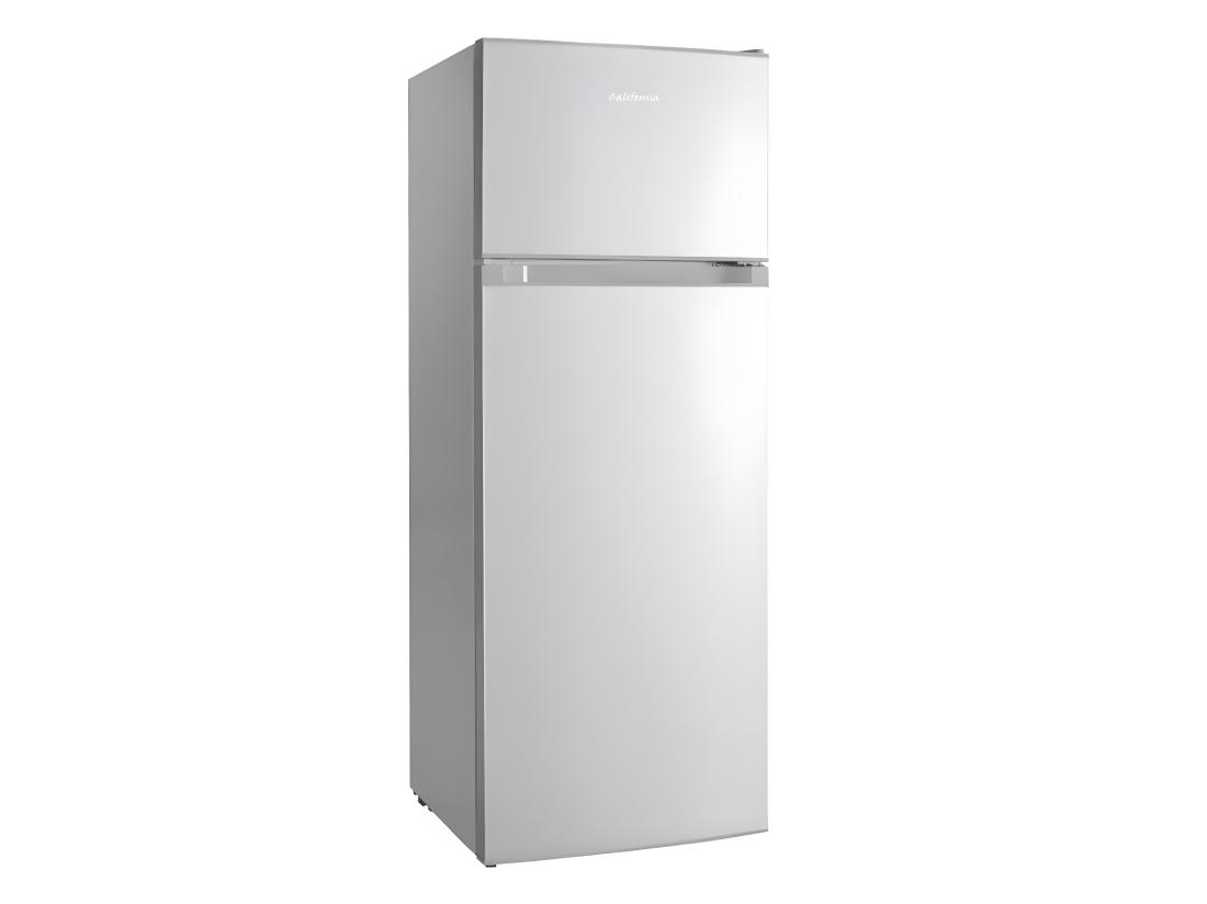Vente Unique California Réfrigérateur 2 Portes 54cm 206l Gris - CRF206P2S-11