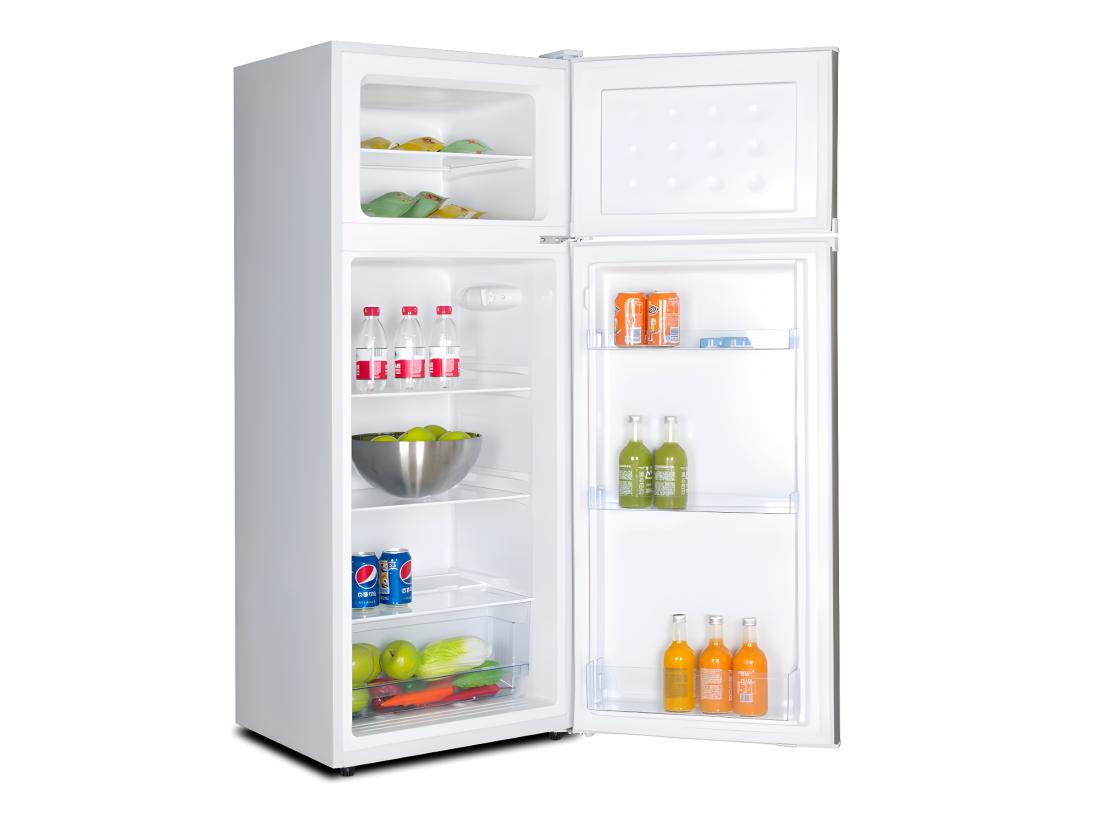 Vente Unique California Réfrigérateur 2 Portes 54cm 206l Gris - CRF206P2S-11
