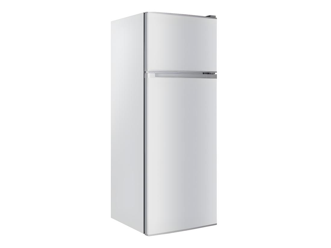 vente unique California Réfrigérateur 2 portes 54cm 206l gris - CRF206P2S-11