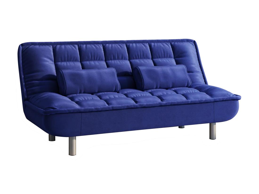 Vente Unique Canapé Convertible Clic-clac MISHAN En Tissu - Bleu