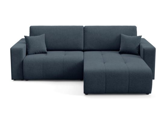 Vente Unique Canapé D'angle Convertible MOLINIO L Bleu