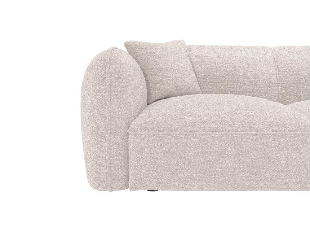 Vente Unique Canapé D'angle Droit En Tissu Beige CAMILIO De Maison Céphy