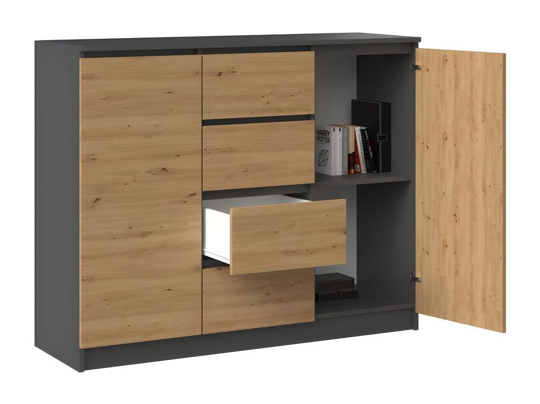 Vente Unique CARISE - Fauteuil De Bureau Ergonomique - Hauteur Ajustable - Avec Accoudoirs - Chaise De Bureau Pivotante