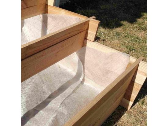 Vente Unique Carré Potager 3 étages En Bois De Douglas
