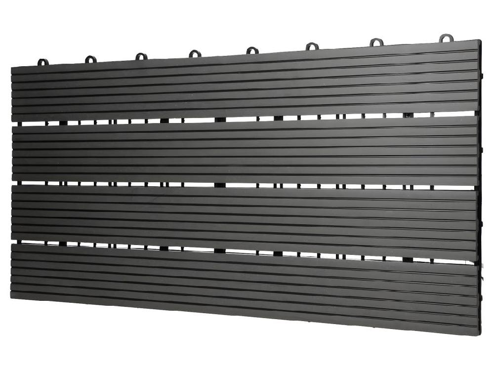 Vente Unique Carrelage Terrasse Dalles 60x30 Cm 3 M² Carrelage Jardin Aspect Bois Anthracite