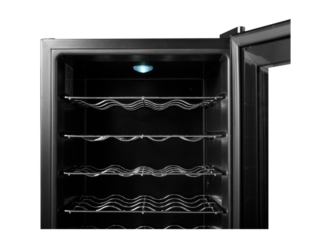 Vente Unique Cave à Vin De Service - 28 Bouteilles -Thermoélectrique - MONTFLEURIS