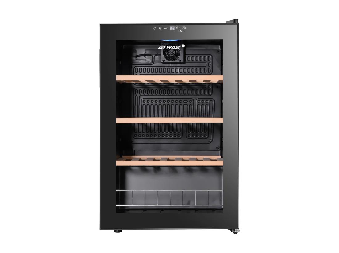 Vente Unique Cave à Vin De Service - 48 Bouteilles - Thermostat Ajustable - KELIBIA II